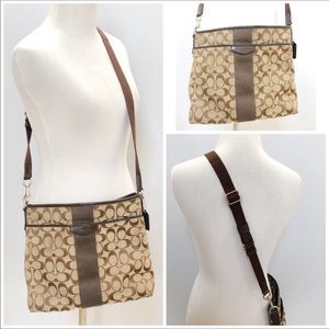 👜Coach “FILE Bag” (crossbody) 🤎LIKE NEW🤎 {EUC}